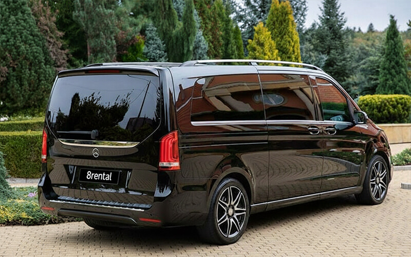 Mercedes-Benz Classe V, vista posteriore